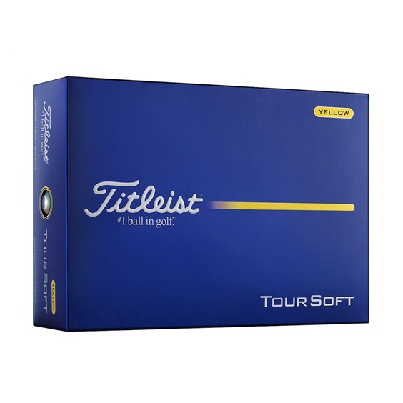 Titleist Tour Soft Golfbälle, gelb