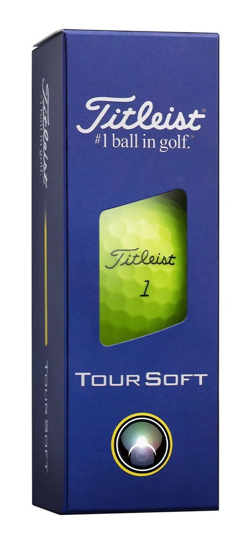 Titleist Tour Soft Golfbälle, gelb