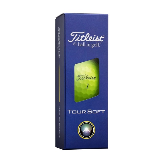 Titleist Tour Soft Golfbälle, gelb