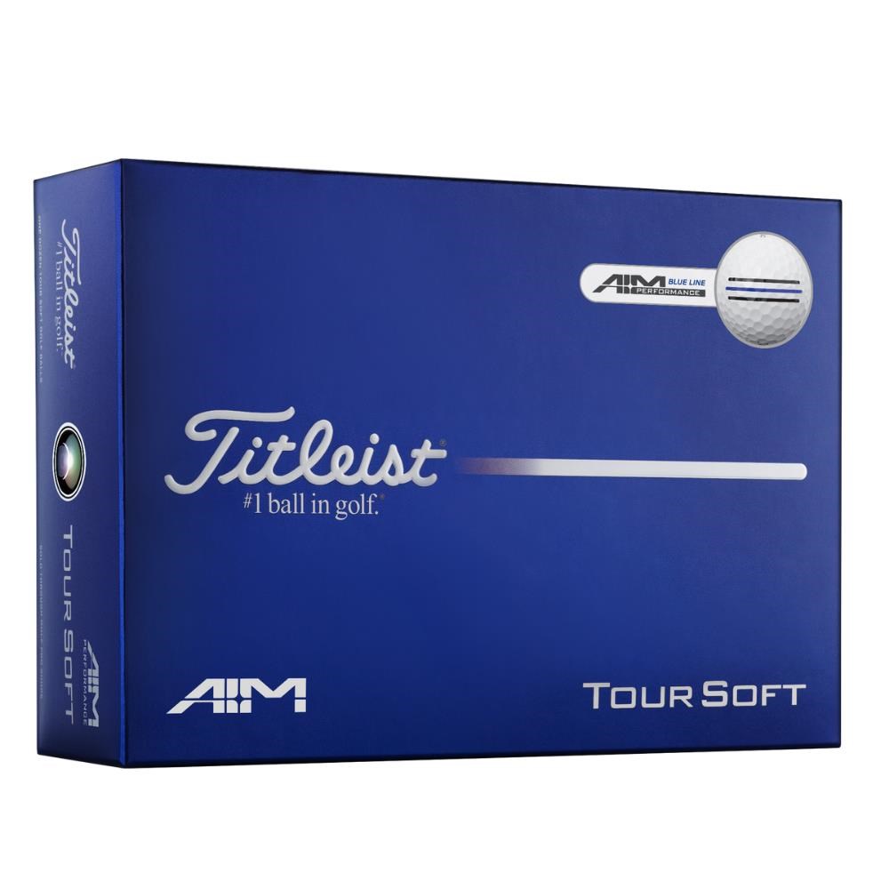 Titleist Tour Soft AIM Blue Golfbälle