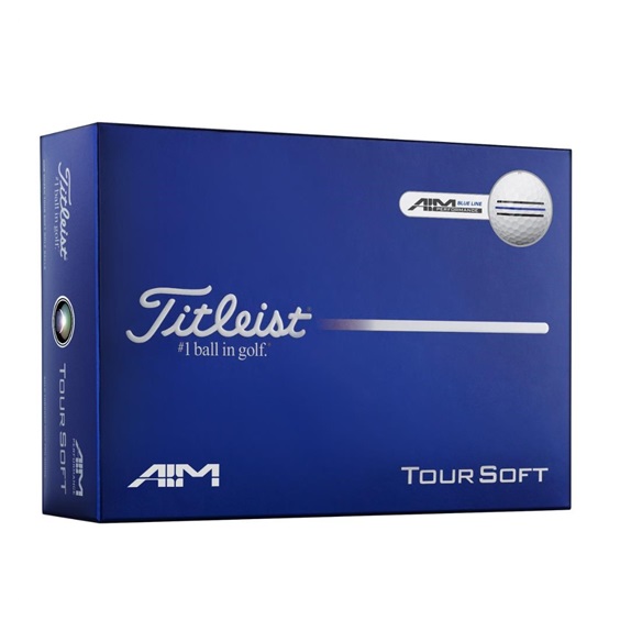 Titleist Tour Soft AIM Blue Golfbälle