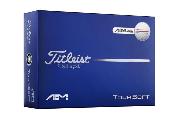 Titleist Tour Soft AIM Red Golfbälle