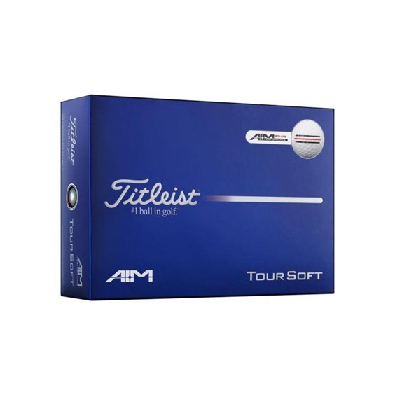 Titleist Tour Soft AIM Red Golfbälle