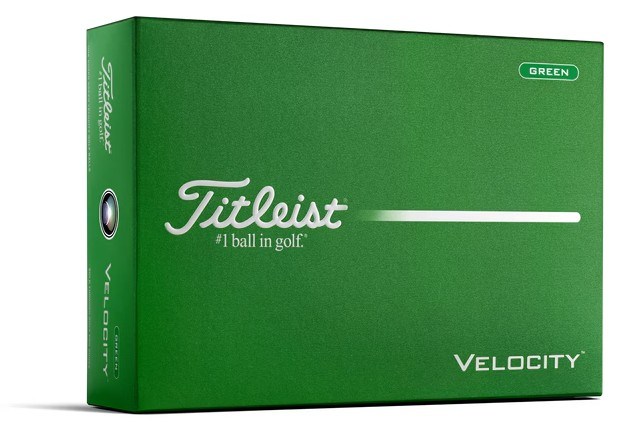 Titleist Velocity Golfbälle, grün