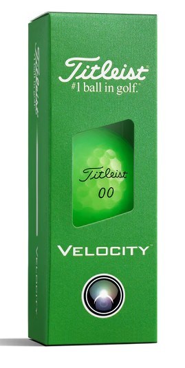 Titleist Velocity Golfbälle, grün