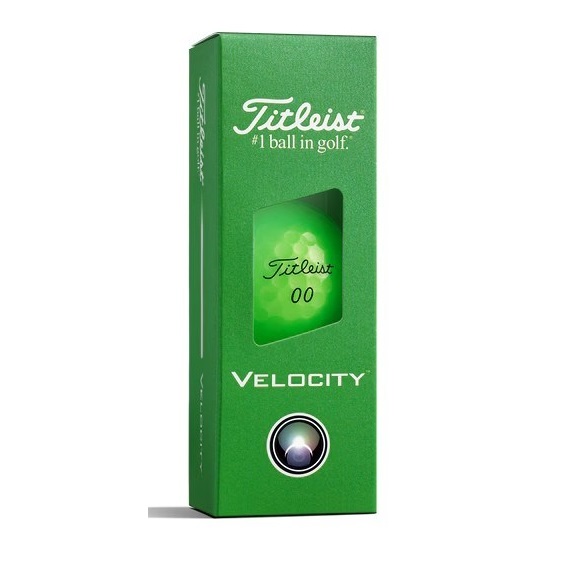 Titleist Velocity Golfbälle, grün