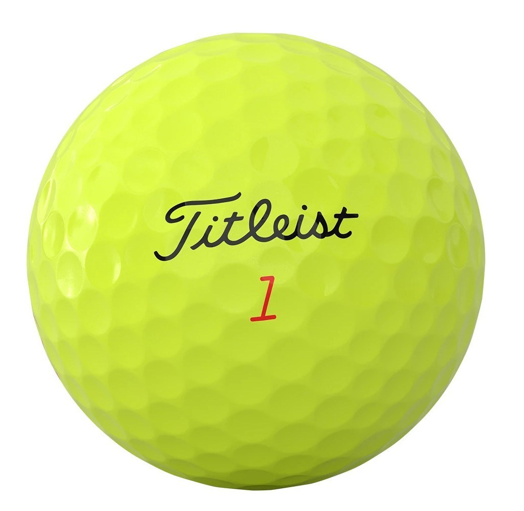 Titleist TruFeel Golfbälle, gelb