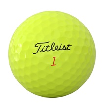 Titleist TruFeel Golfbälle, gelb