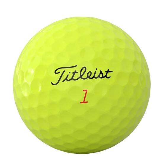 Titleist TruFeel Golfbälle, gelb