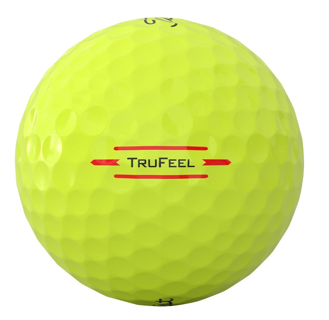 Titleist TruFeel Golfbälle, gelb