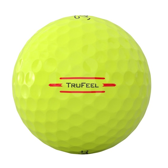 Titleist TruFeel Golfbälle, gelb