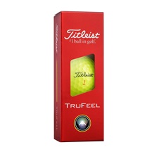 Titleist TruFeel Golfbälle, gelb