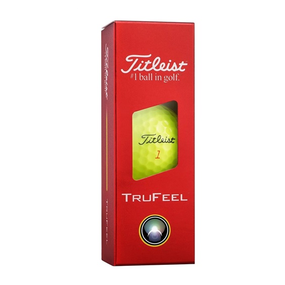 Titleist TruFeel Golfbälle, gelb