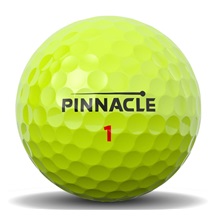Pinnacle Distance Golfbälle, gelb, 15Stk.