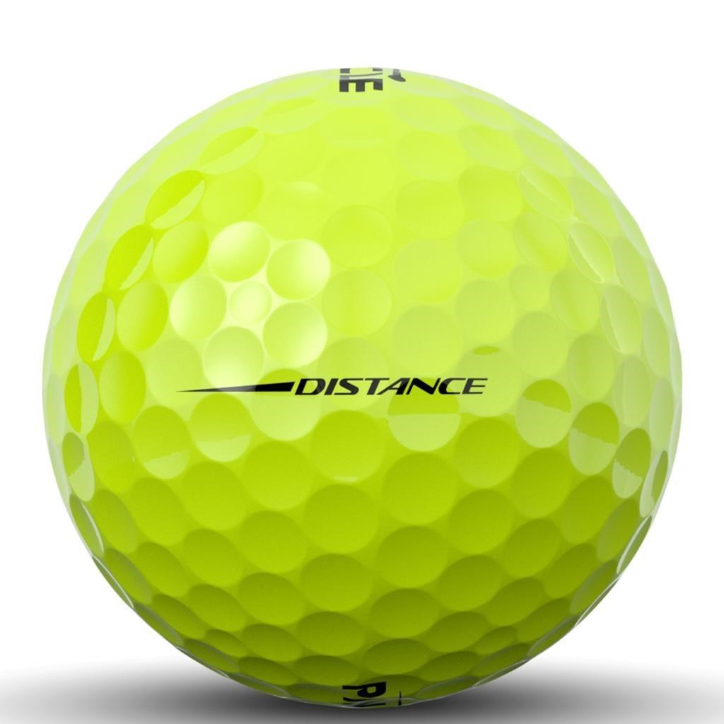 Pinnacle Distance Golfbälle, gelb, 15Stk.