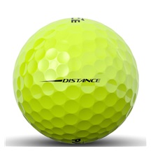 Pinnacle Distance Golfbälle, gelb, 15Stk.