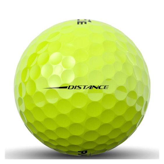 Pinnacle Distance Golfbälle, gelb, 15Stk.