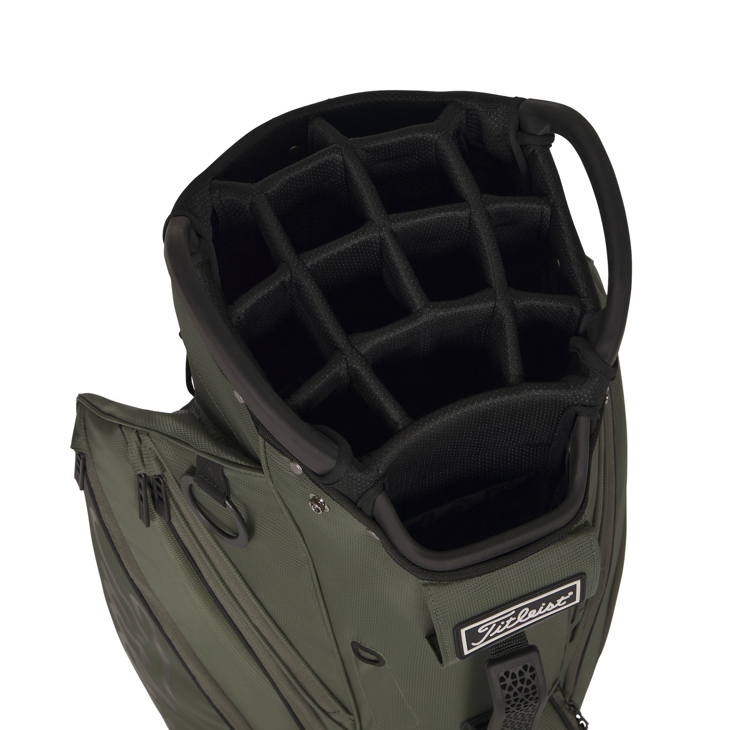 Titleist 14 Cartbag, cypres/schwarz