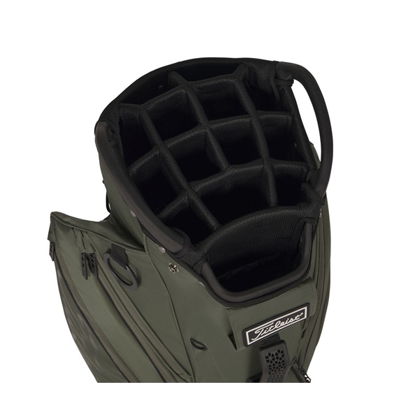 Titleist 14 Cartbag, cypres/schwarz