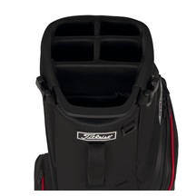 Titleist Players S5 StaDry Standbag, schwarz/rot/graphite