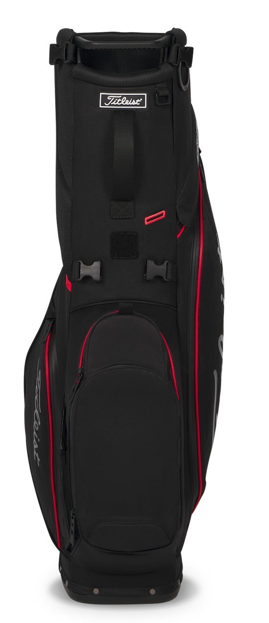 Titleist Players S4 StaDry Standbag, schwarz/rot/graphite
