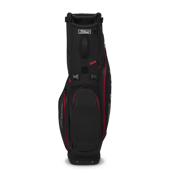 Titleist Players S4 StaDry Standbag, schwarz/rot/graphite