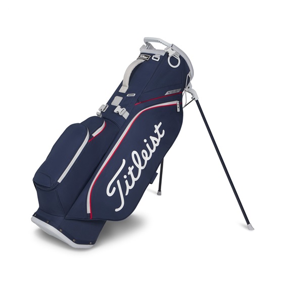 Titleist Players S4 StaDry Standbag, dunkelblau/weiss/rot