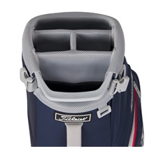 Titleist Players S4 StaDry Standbag, dunkelblau/weiss/rot