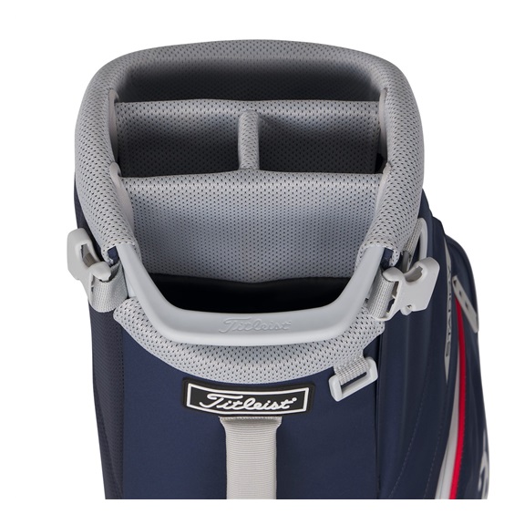 Titleist Players S4 StaDry Standbag, dunkelblau/weiss/rot
