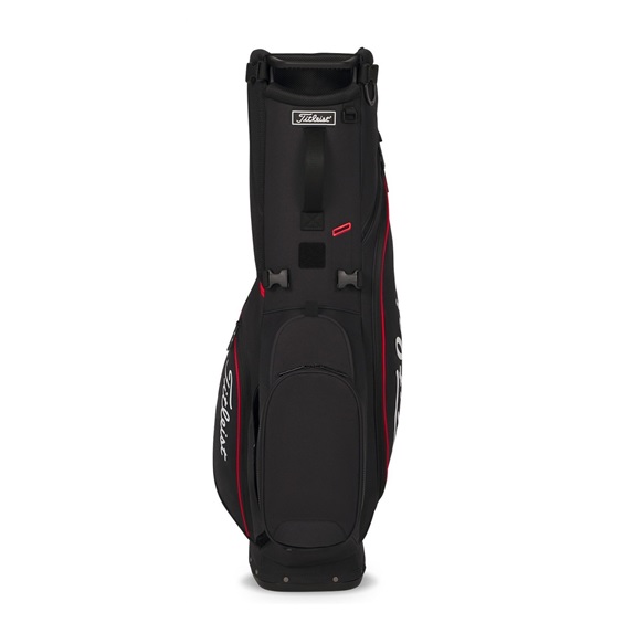 Titleist Players S4 Standbag, schwarz/rot/weiss