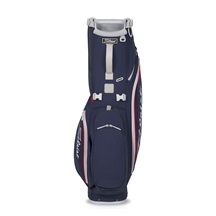 Titleist Players S4 Standbag, dunkelblau, rot/weiss
