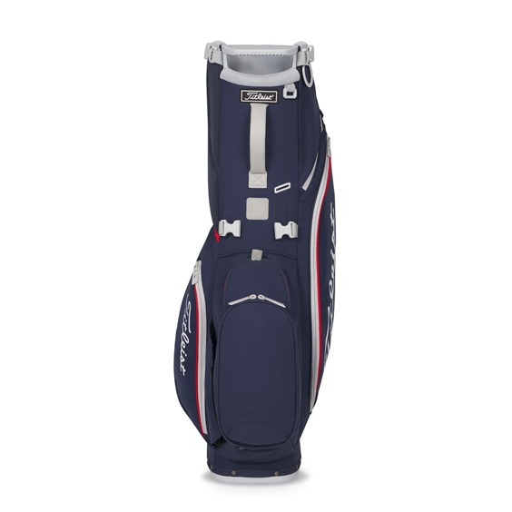 Titleist Players S4 Standbag, dunkelblau, rot/weiss