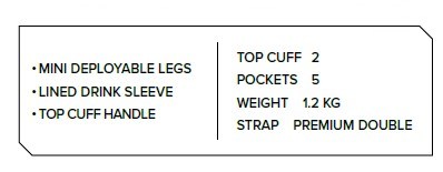 Titleist Premium Carry Pencilbag, monterey/schwarz