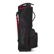 Titleist Hybrid 14 StaDry Standbag, schwarz/rot