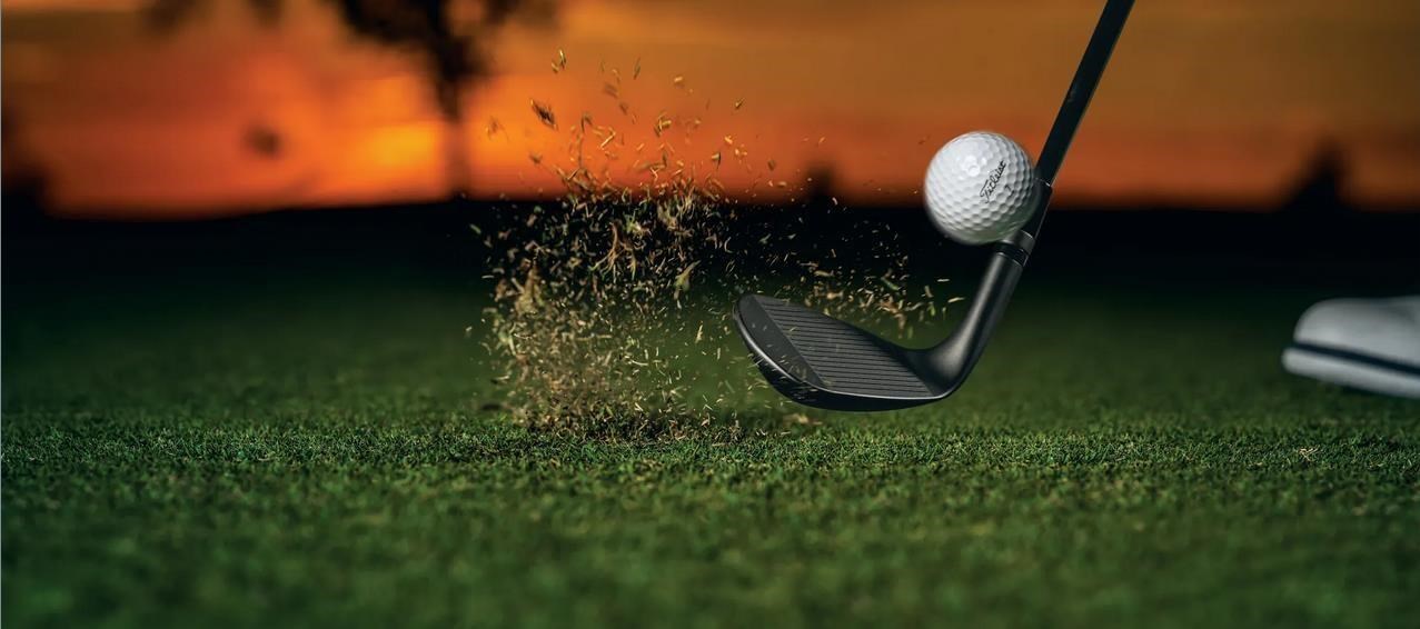 Titleist SM11 Jet Black Herren Wedge, Stahl
