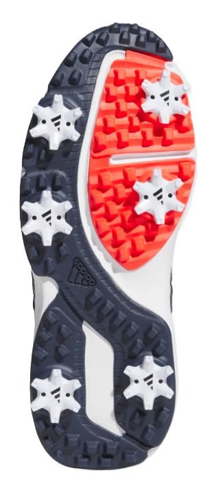 Adidas Tour360 24 Boa Junior Golfschuhe, weiss/dunkelblau/rot
