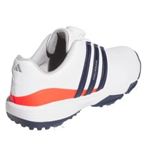 Adidas Tour360 24 Boa Junior Golfschuhe, weiss/dunkelblau/rot