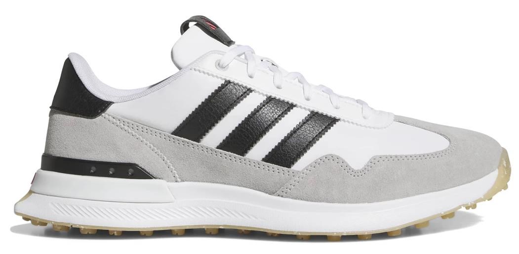 Adidas S2G 26 Textile Spikeless Herren Golfschuhe, weiss/grau/schwarz