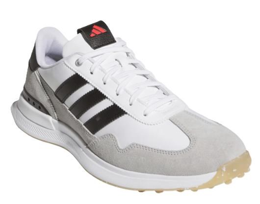 Adidas S2G 26 Textile Spikeless Herren Golfschuhe, weiss/grau/schwarz