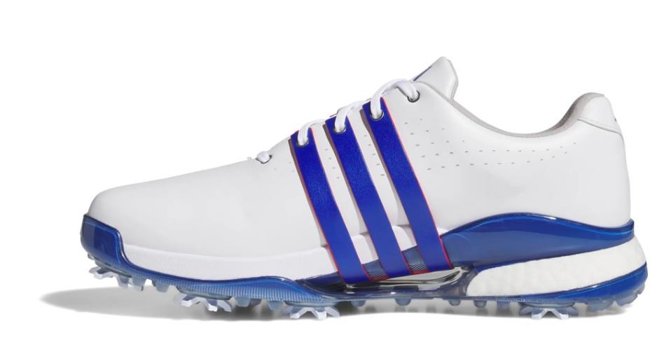 Adidas Tour360 24 Herren Golfschuhe, weiss/blau