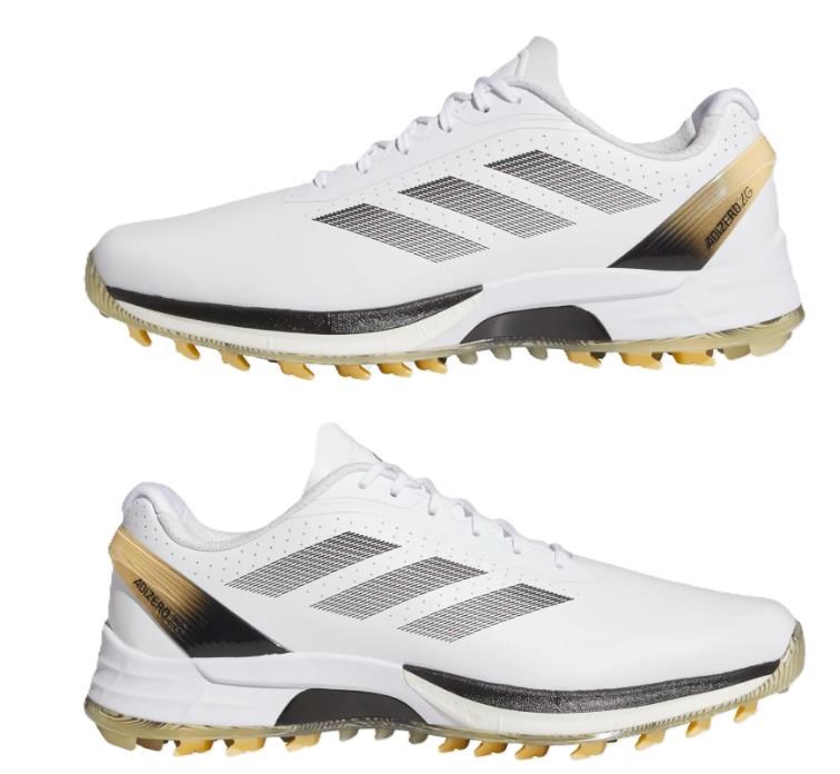 Adidas Adizero ZG Spikeless Herren Golfschuhe, weiss/grau
