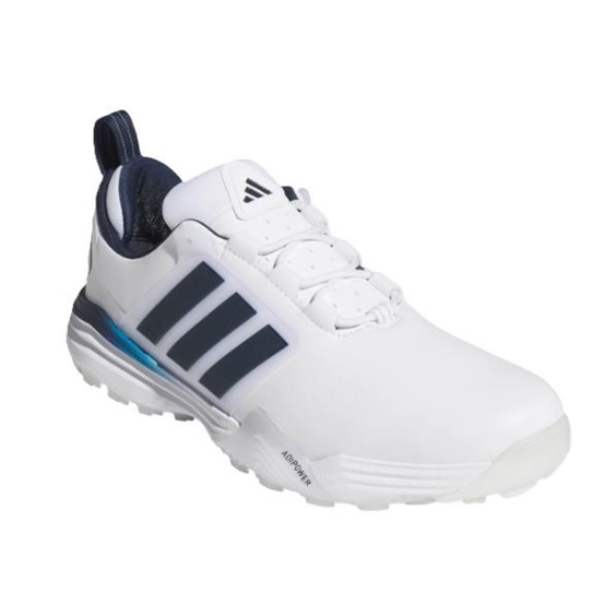 Adidas Adipower 26 Spikeless Herren Golfschuhe, weiss/blau