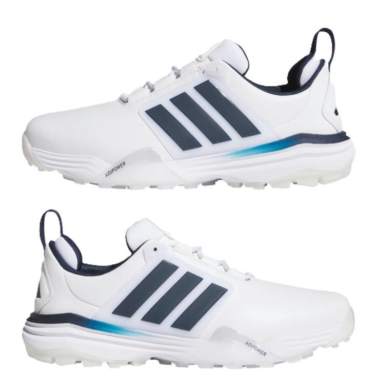 Adidas Adipower 26 Spikeless Herren Golfschuhe, weiss/blau