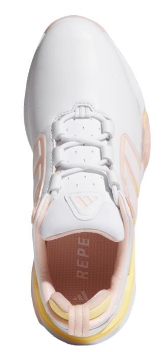 Adidas Adipower 26 Spikeless Damen Golfschuhe, cloud white/blush pink/ice tangerine
