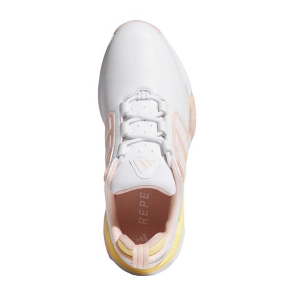 Adidas Adipower 26 Spikeless Damen Golfschuhe, cloud white/blush pink/ice tangerine