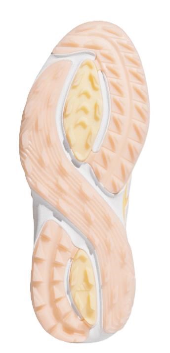 Adidas Adipower 26 Spikeless Damen Golfschuhe, cloud white/blush pink/ice tangerine
