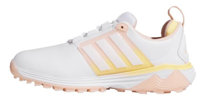 Adidas Adipower 26 Spikeless Damen Golfschuhe, cloud white/blush pink/ice tangerine