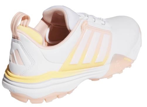 Adidas Adipower 26 Spikeless Damen Golfschuhe, cloud white/blush pink/ice tangerine