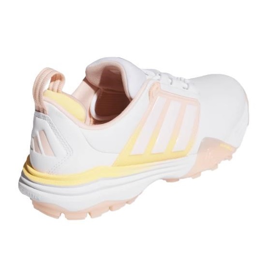 Adidas Adipower 26 Spikeless Damen Golfschuhe, cloud white/blush pink/ice tangerine