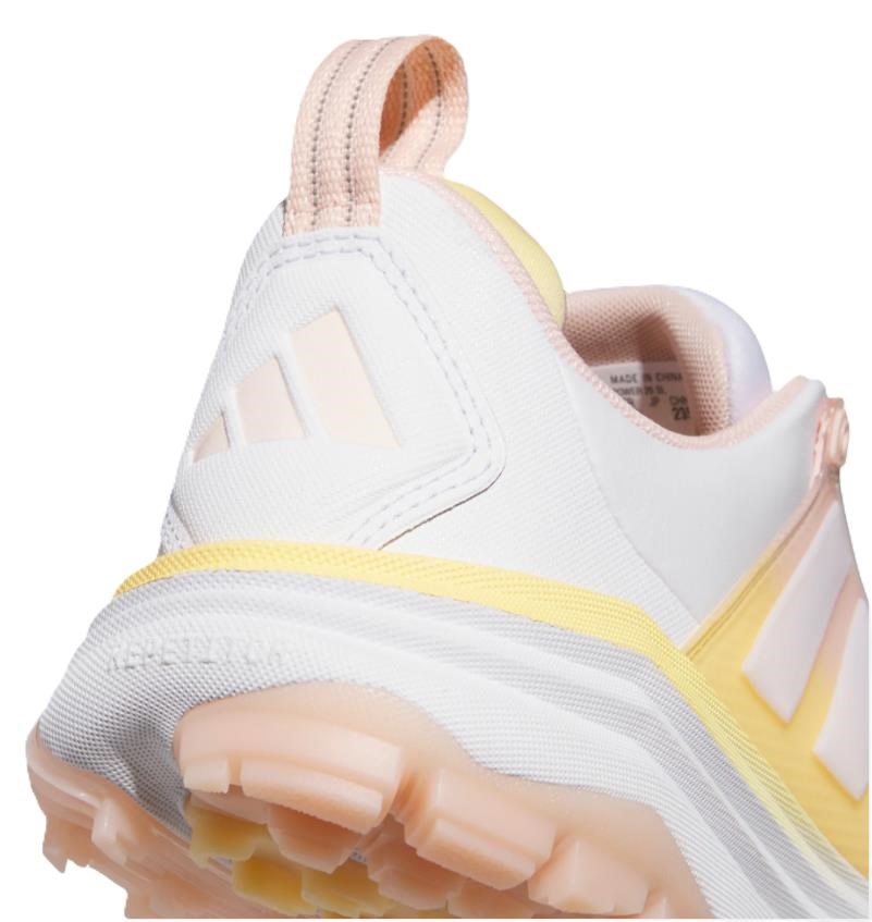 Adidas Adipower 26 Spikeless Damen Golfschuhe, cloud white/blush pink/ice tangerine